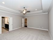 Tray Ceiling in Master Bedroom in Brookhaven home built by Waterford Homes